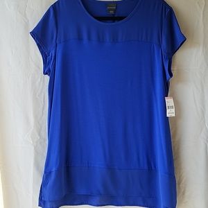 Covington Blue Long Top